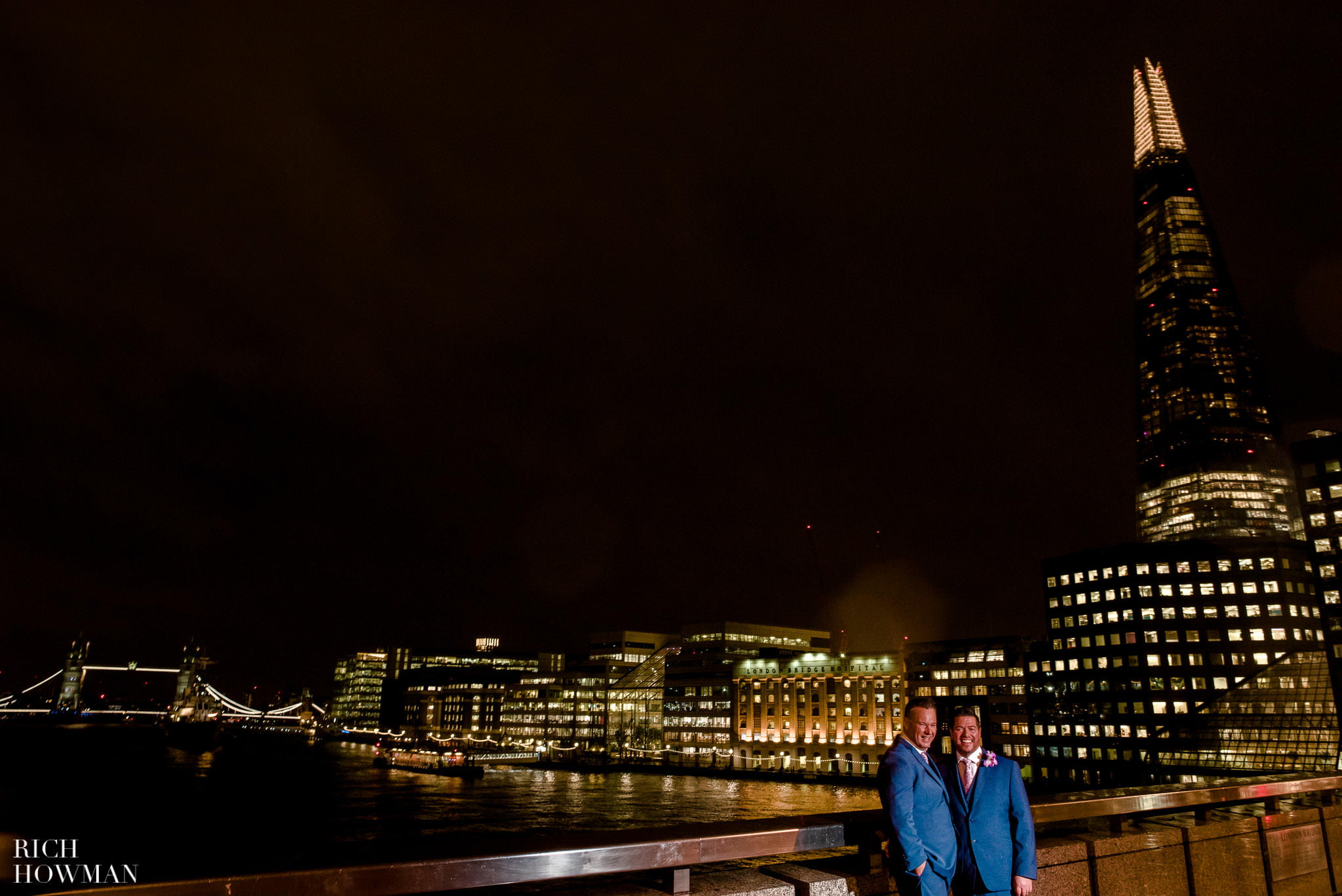 Wedding at The Shard, London The Shard Wedding Photographer Rich Howman