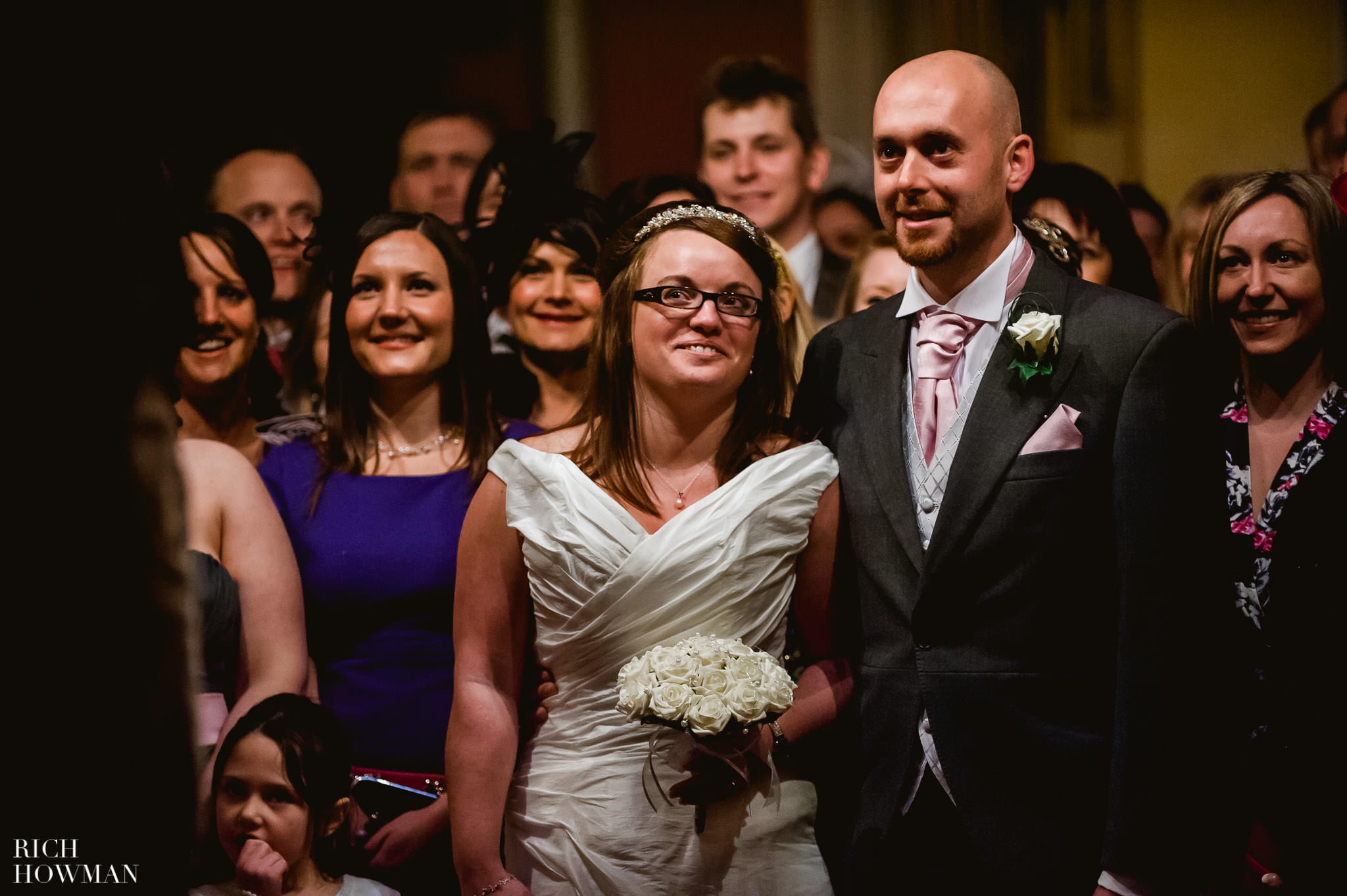Grittleton House Wedding in the snow 20