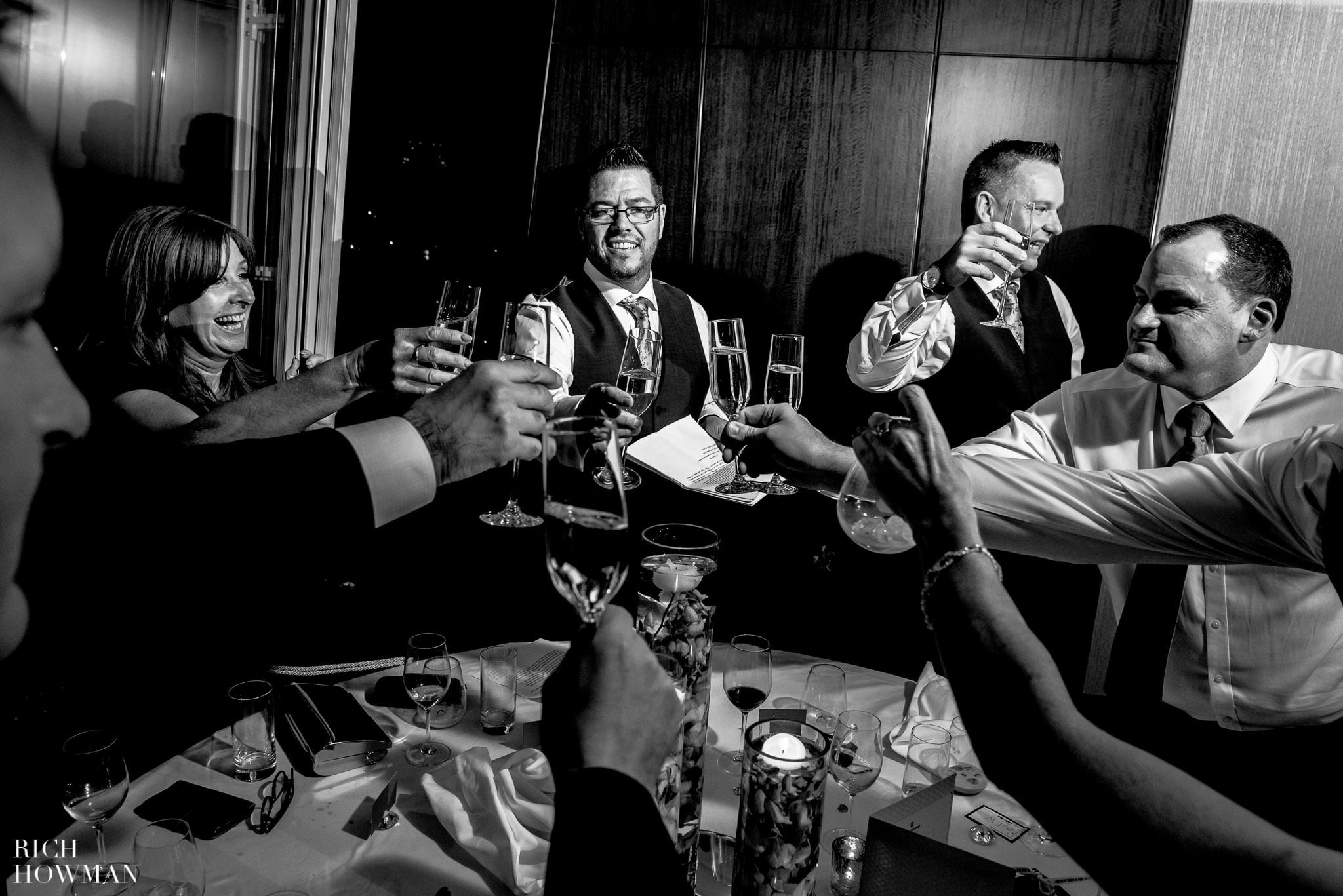 Wedding at The Shard, London | The Shard Wedding Photographer Rich Howman 35