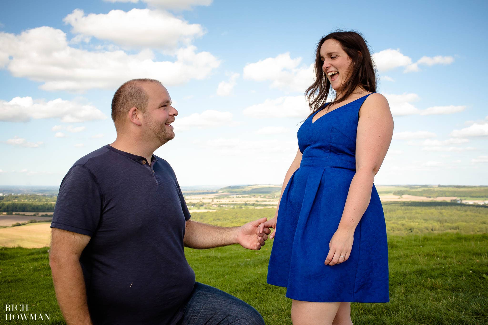 Engagement Photo Shoot Cley Hill Warminster 18