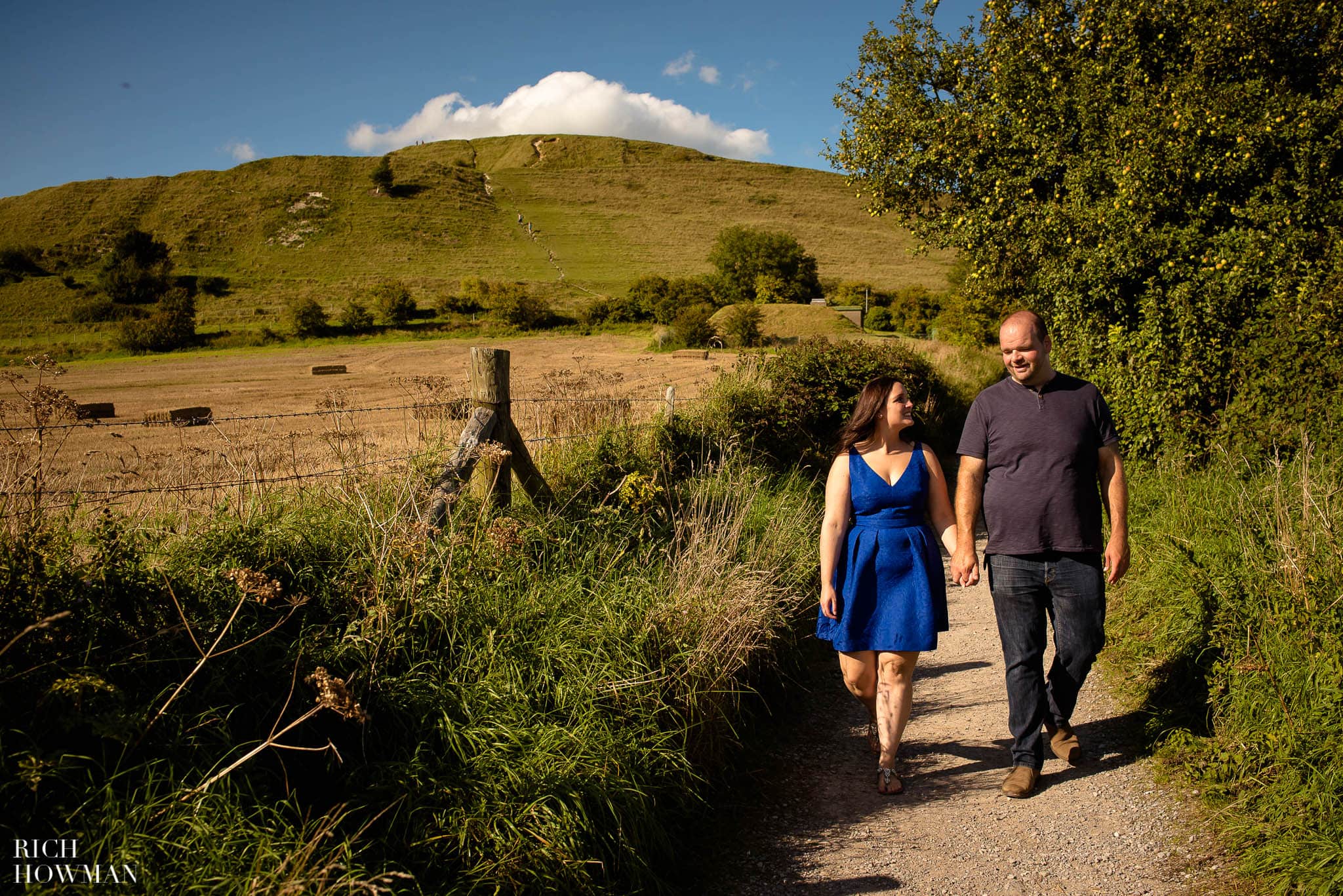 Engagement Photo Shoot Cley Hill Warminster 26