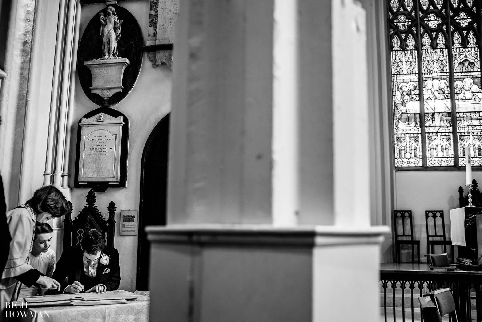 Great Tythe Barn Wedding in Tetbury 49