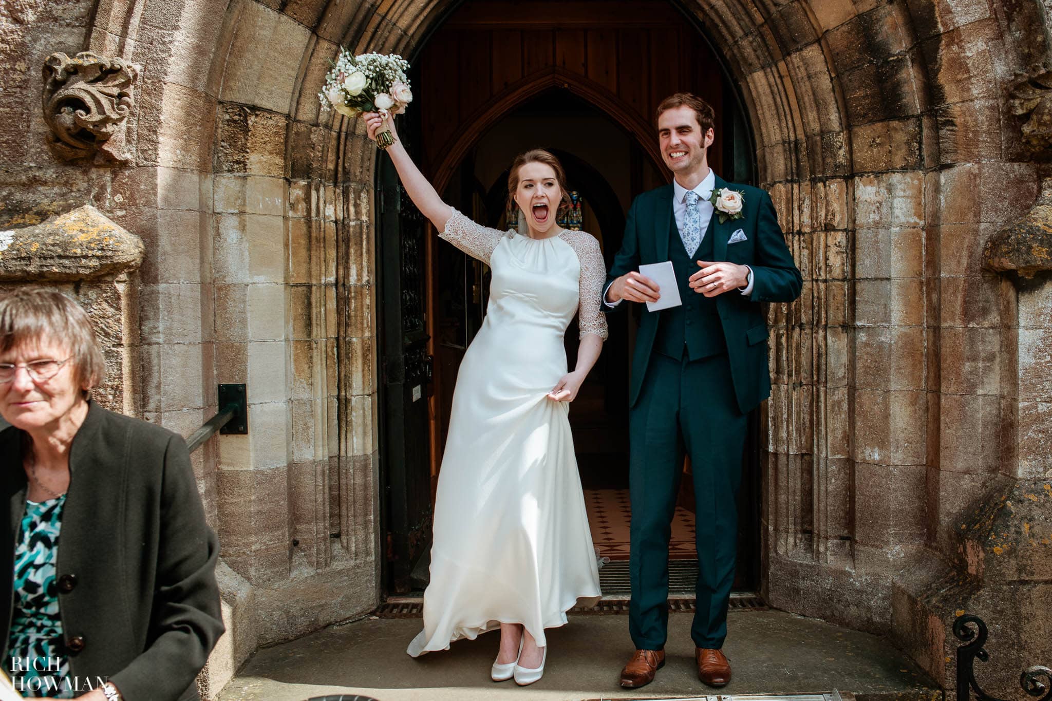 Great Tythe Barn Wedding in Tetbury 51