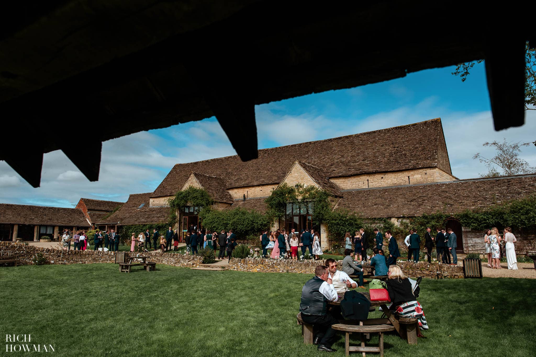 Great Tythe Barn Wedding in Tetbury 65