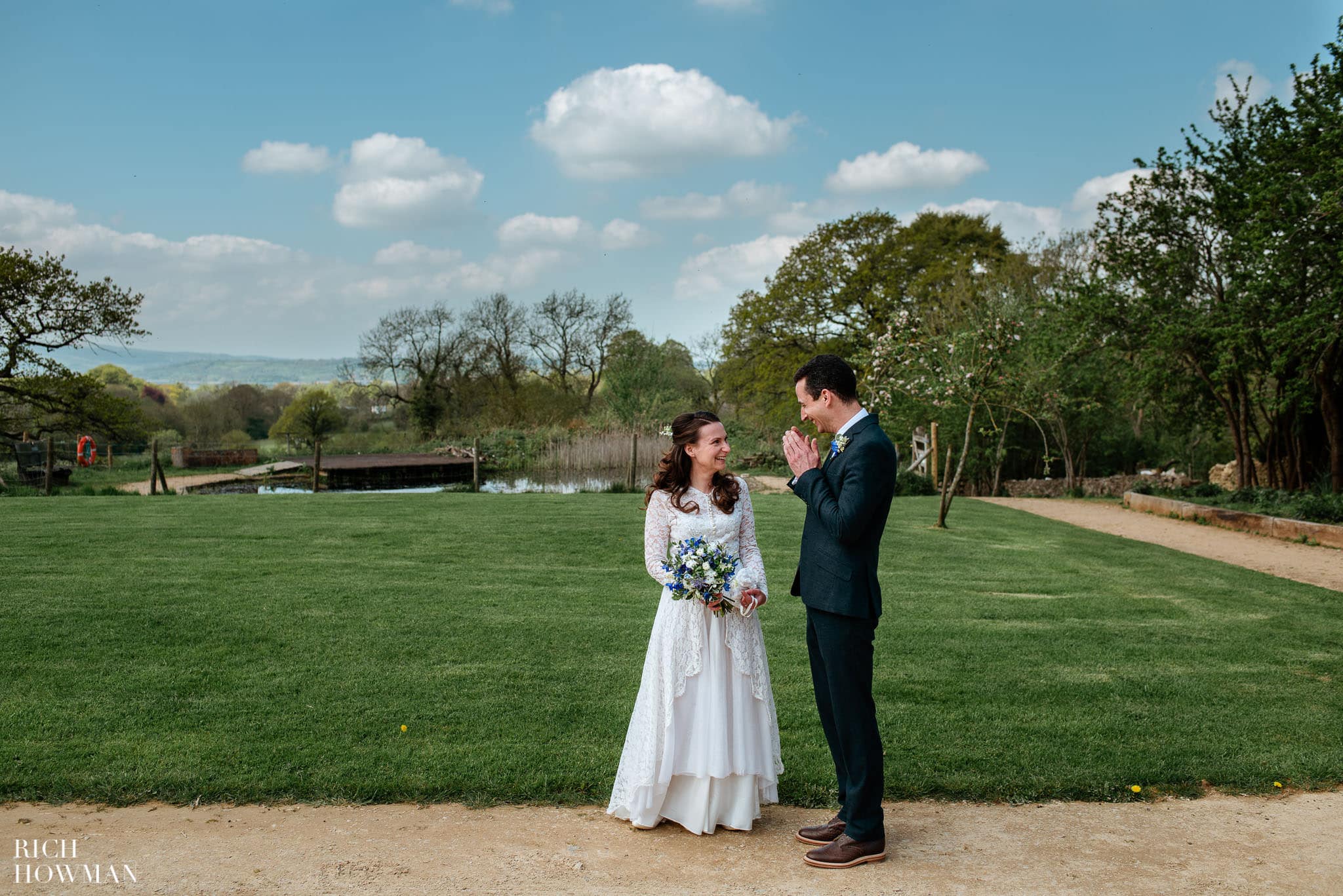 Outdoor Wedding Ceremony in Somerset