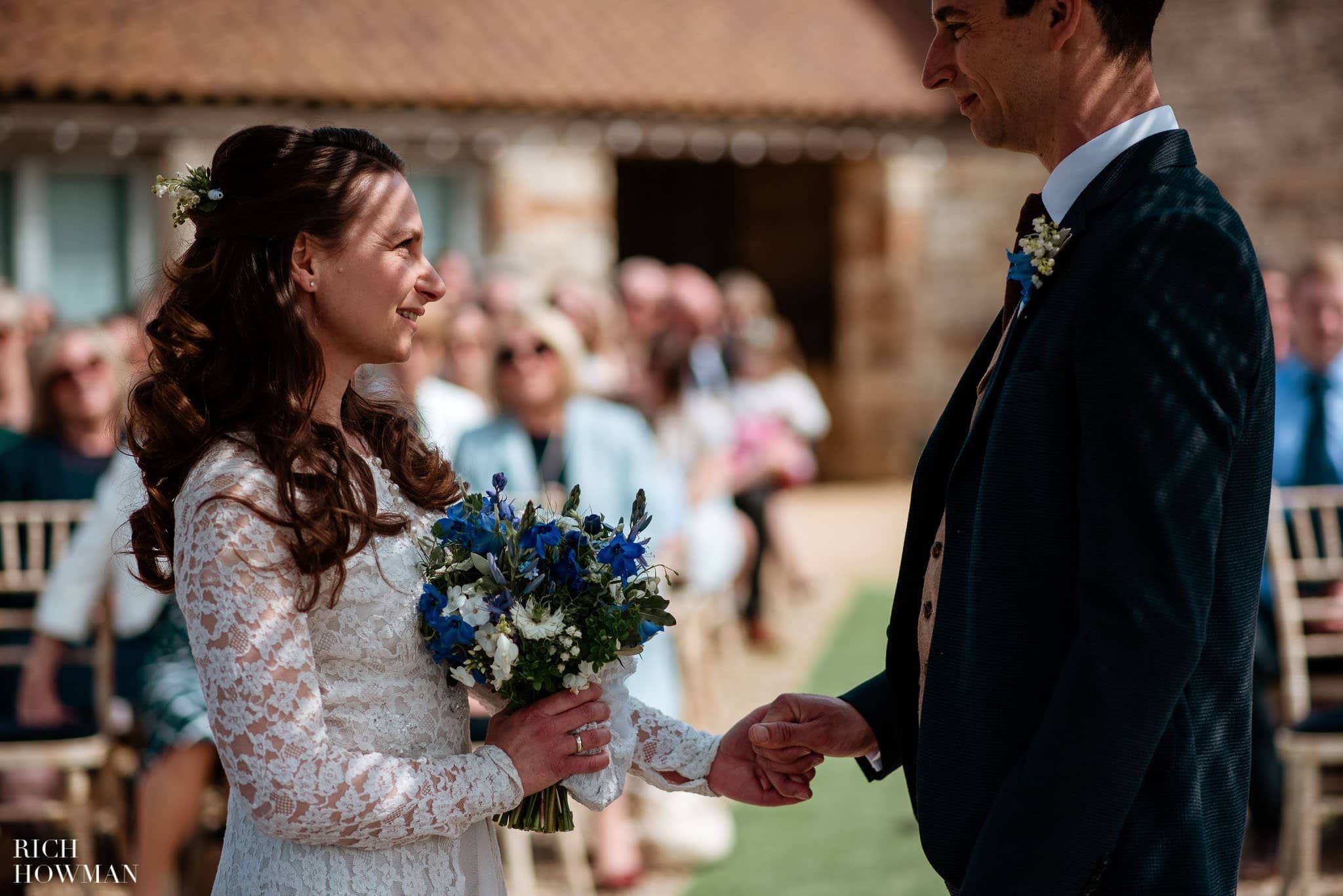 Outdoor Wedding Ceremony in Somerset