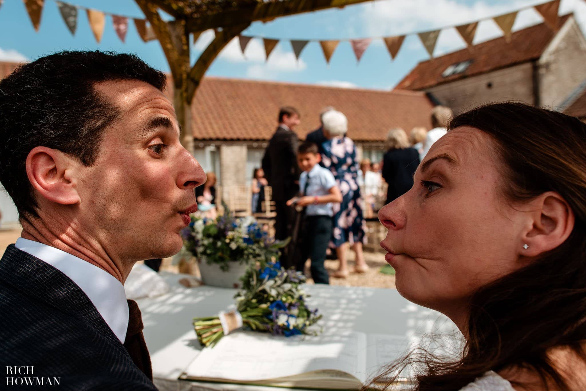 Outdoor Wedding Ceremony in Somerset
