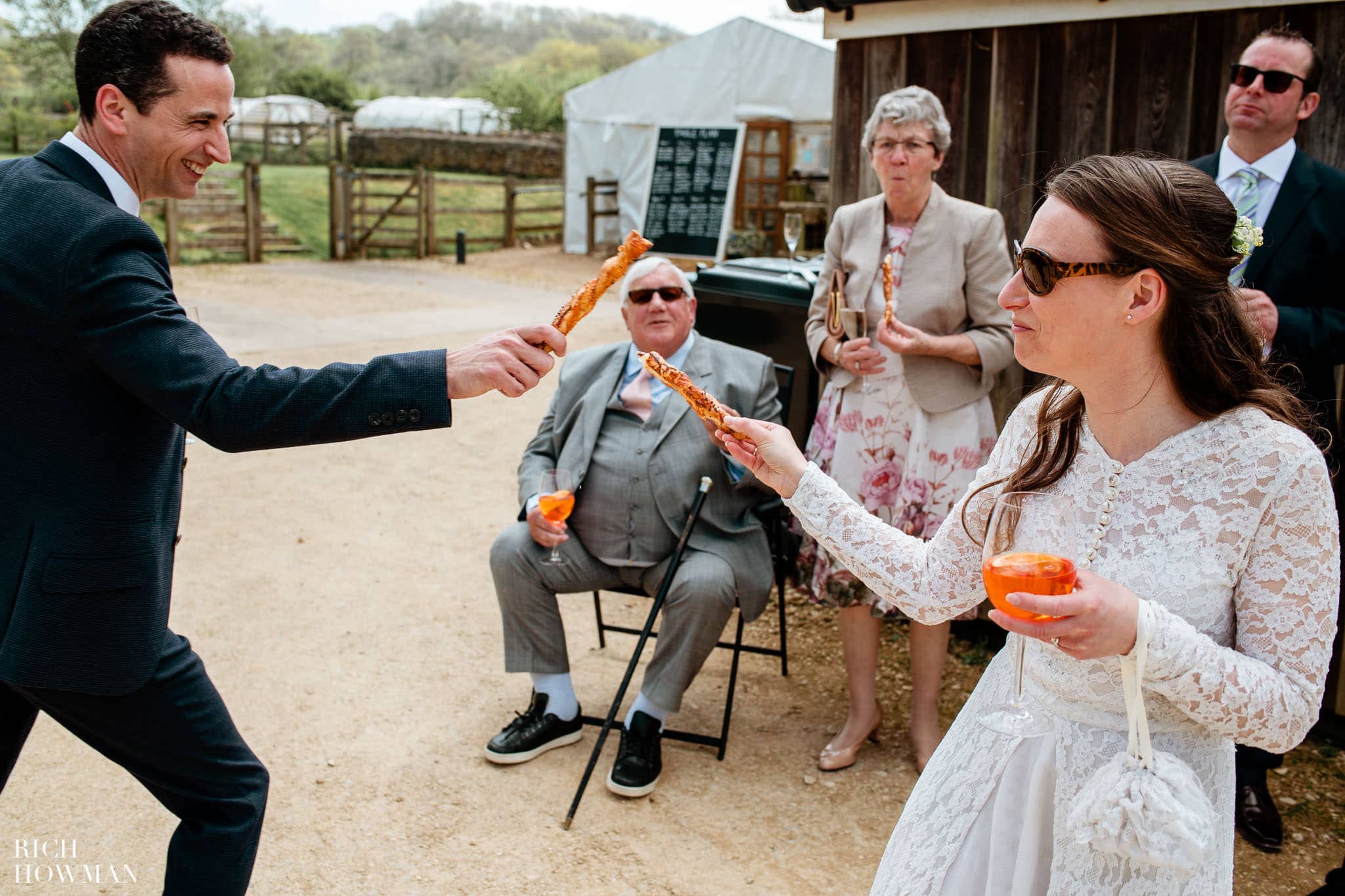 Outdoor Wedding Ceremony in Somerset