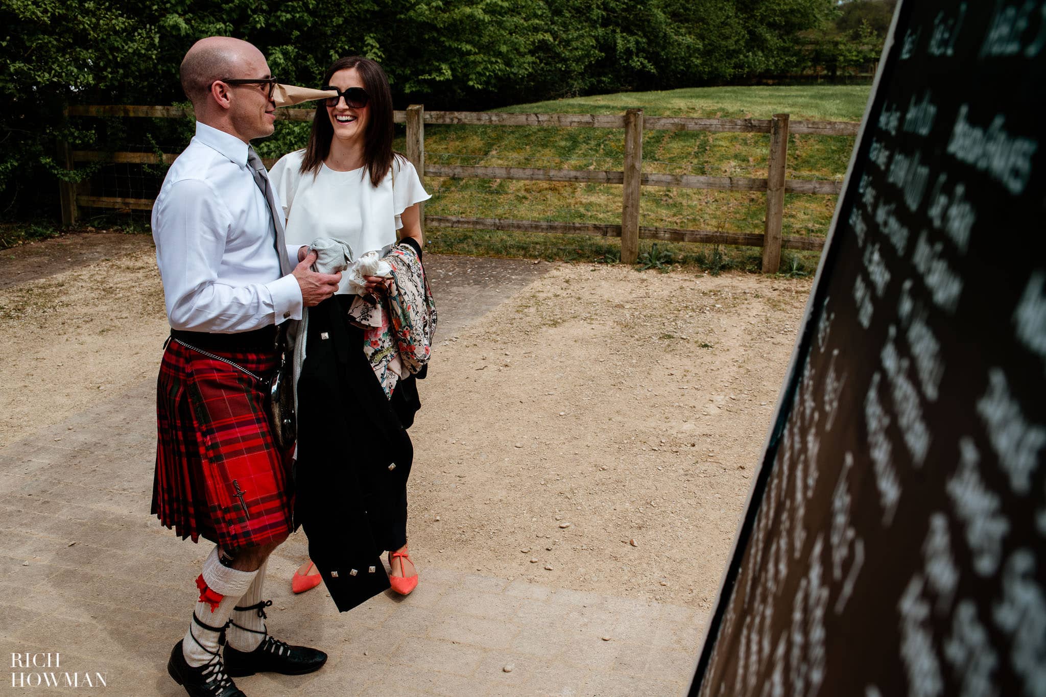 Outdoor Wedding Ceremony in Somerset