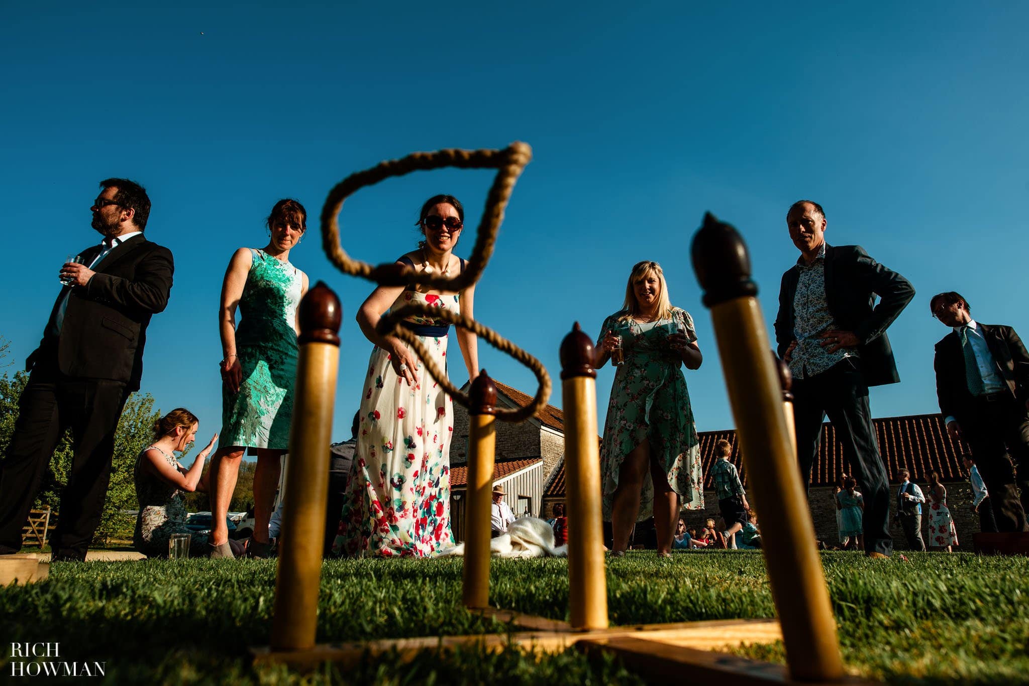 Outdoor Wedding Ceremony in Somerset
