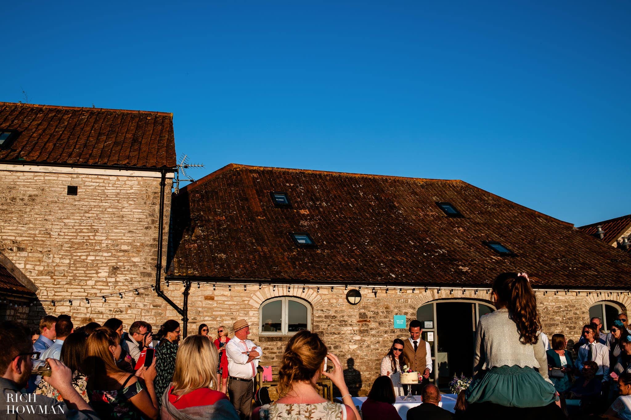 Outdoor Wedding Ceremony in Somerset