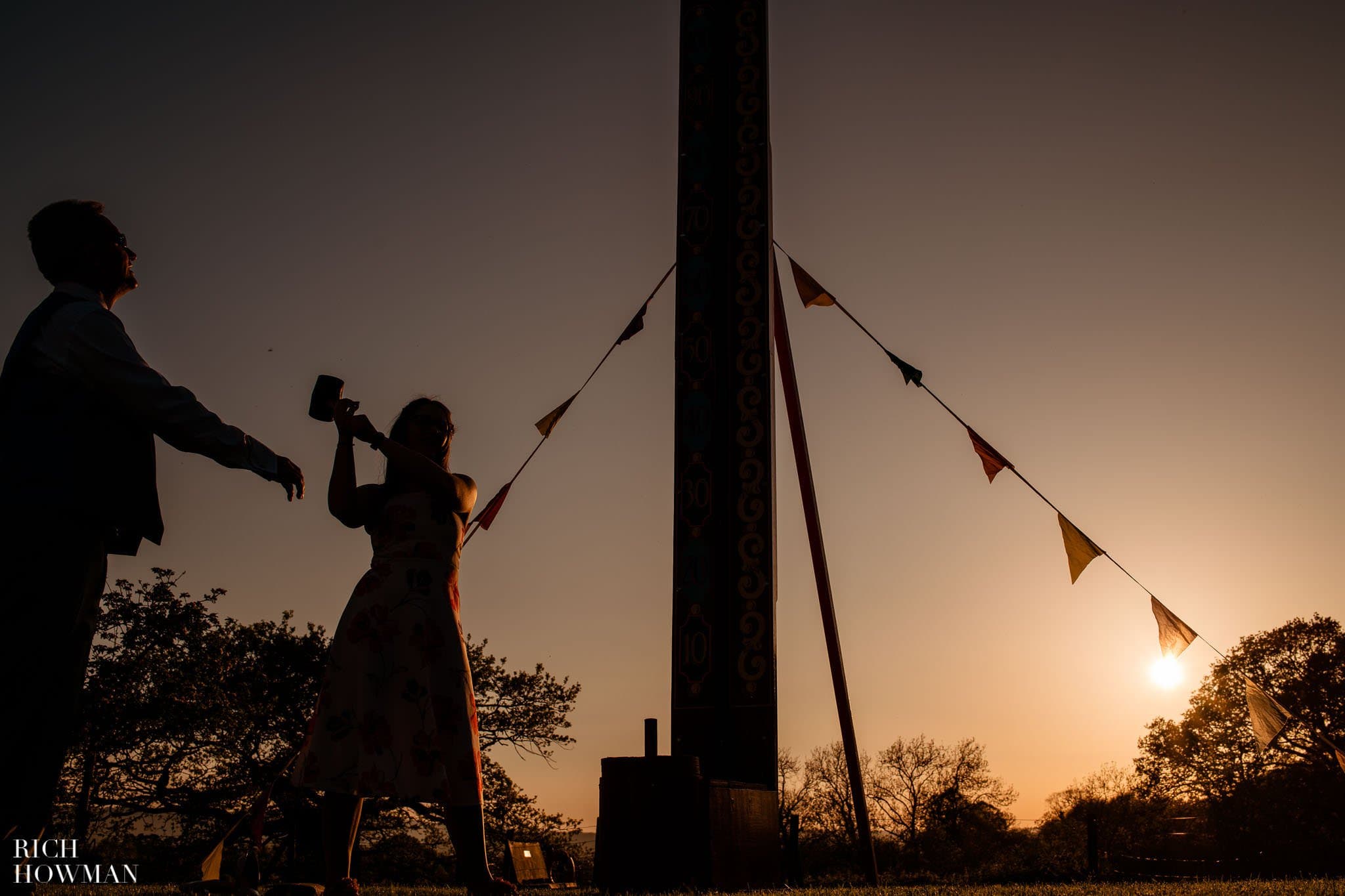 Outdoor Wedding Ceremony in Somerset