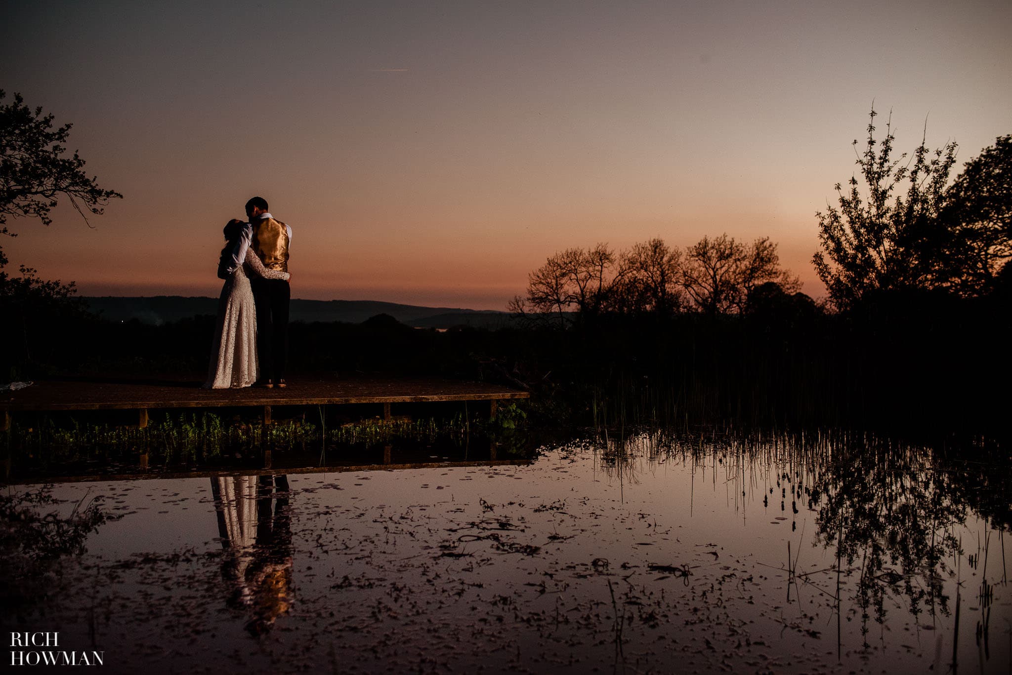 Outdoor Wedding Ceremony in Somerset