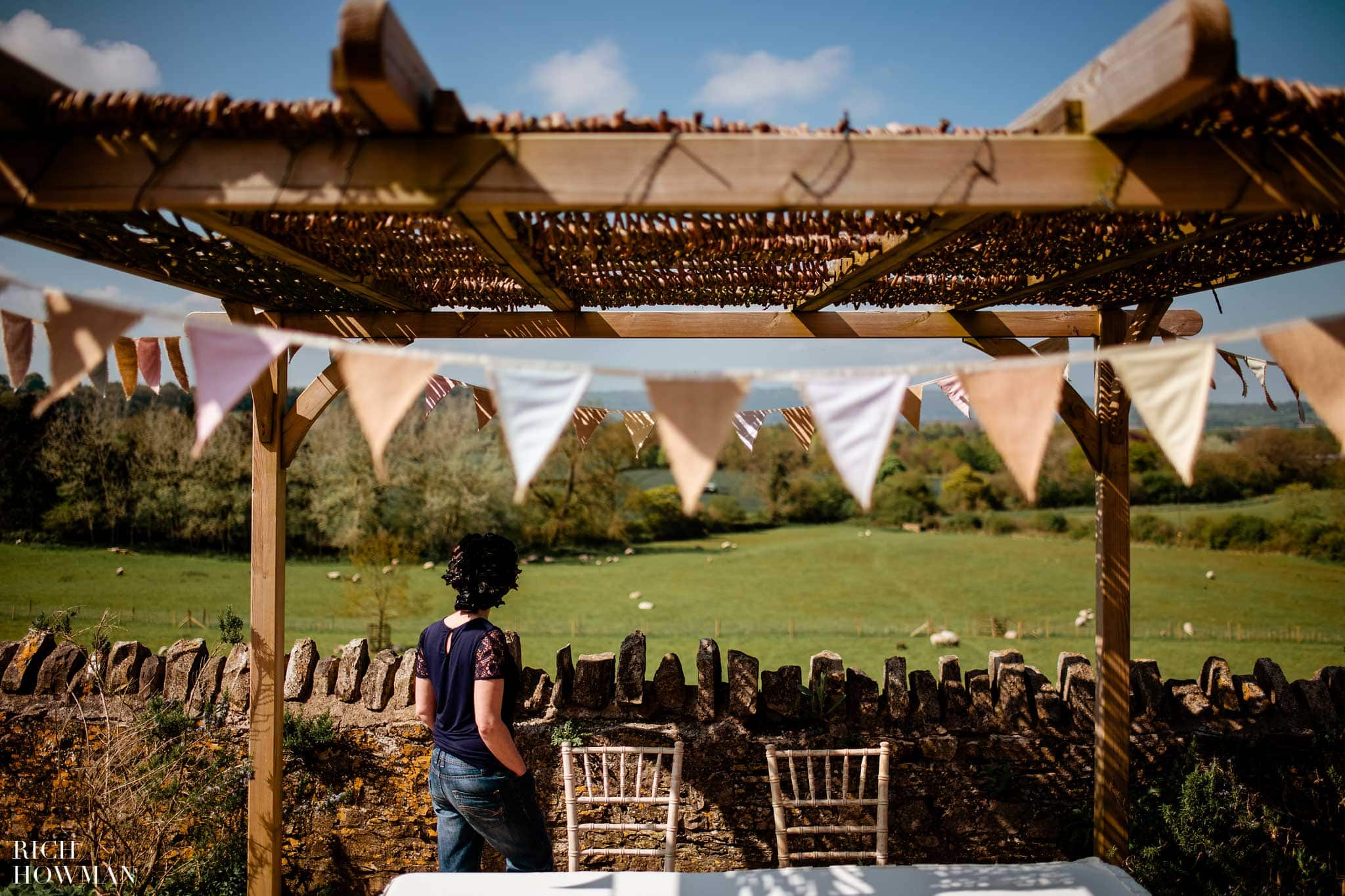 Outdoor Wedding Ceremony in Somerset