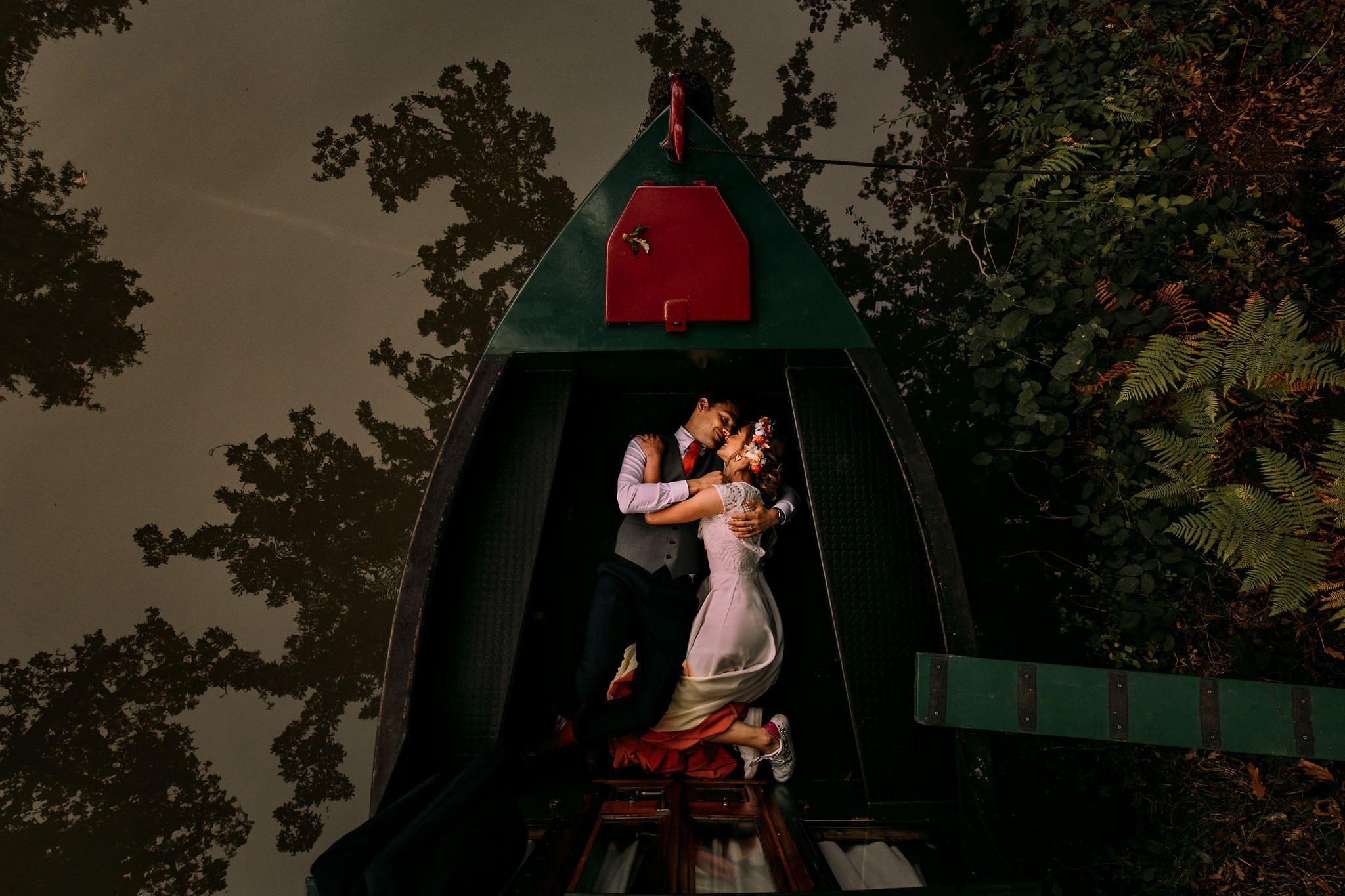 Woodland wedding near Basingstoke